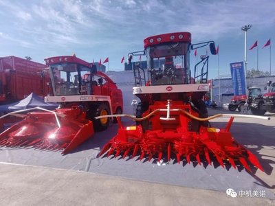 中機(jī)美諾攜9335、9360高效智能型青貯產(chǎn)品亮相2022新疆農(nóng)博會，引領(lǐng)畜牧飼料機(jī)械化新篇章